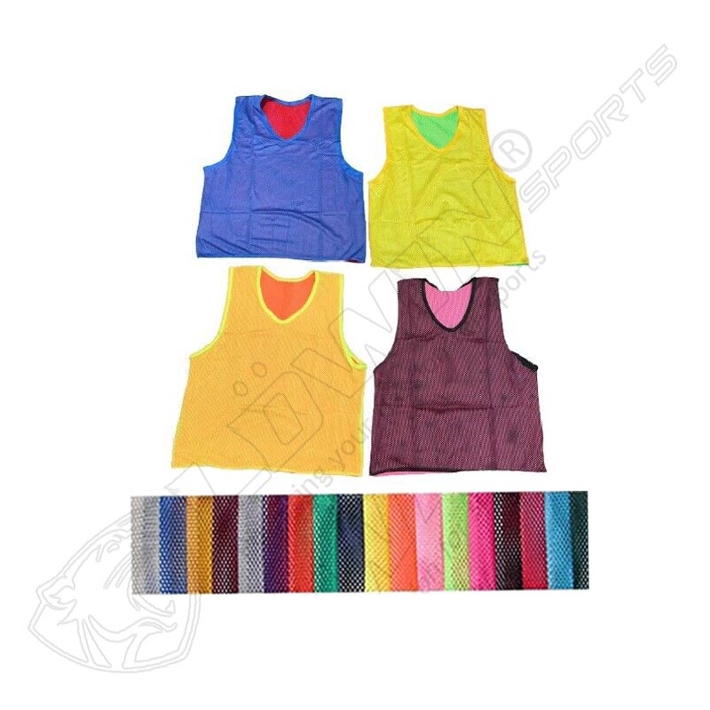 REVERISBLE TRAINING MESH BIBS'