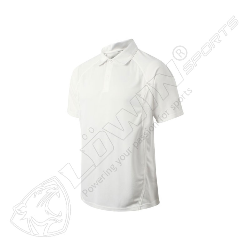 WHITE CRICKET T-SHIRT'