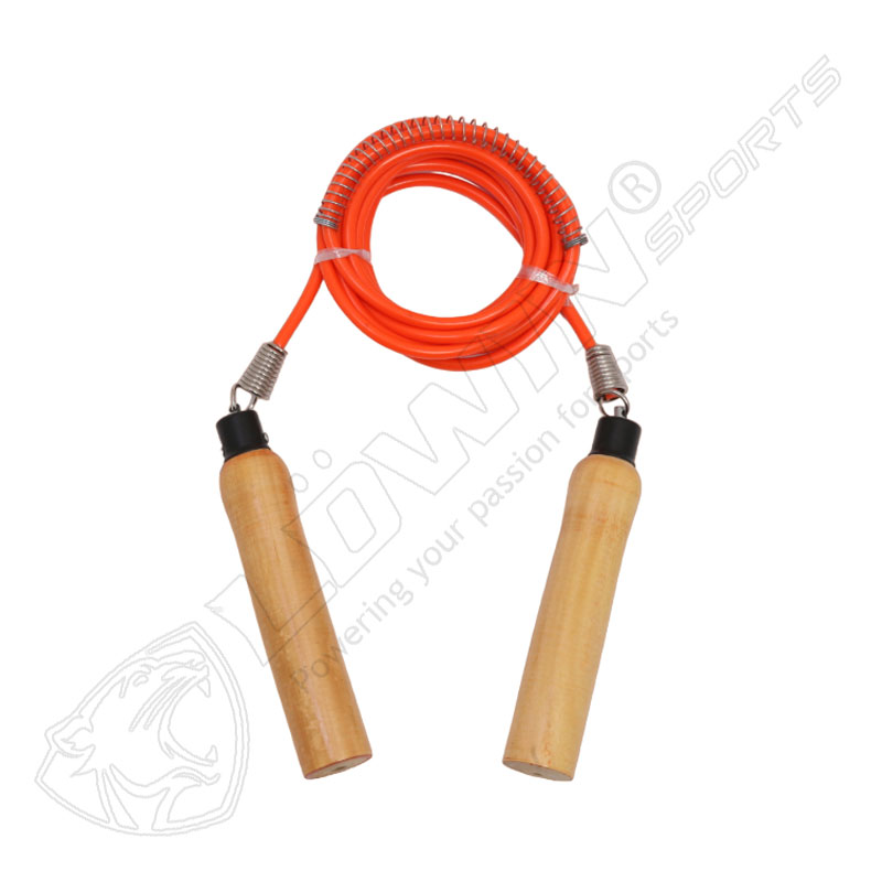 PVC WOODEN HANDLE ROPE'