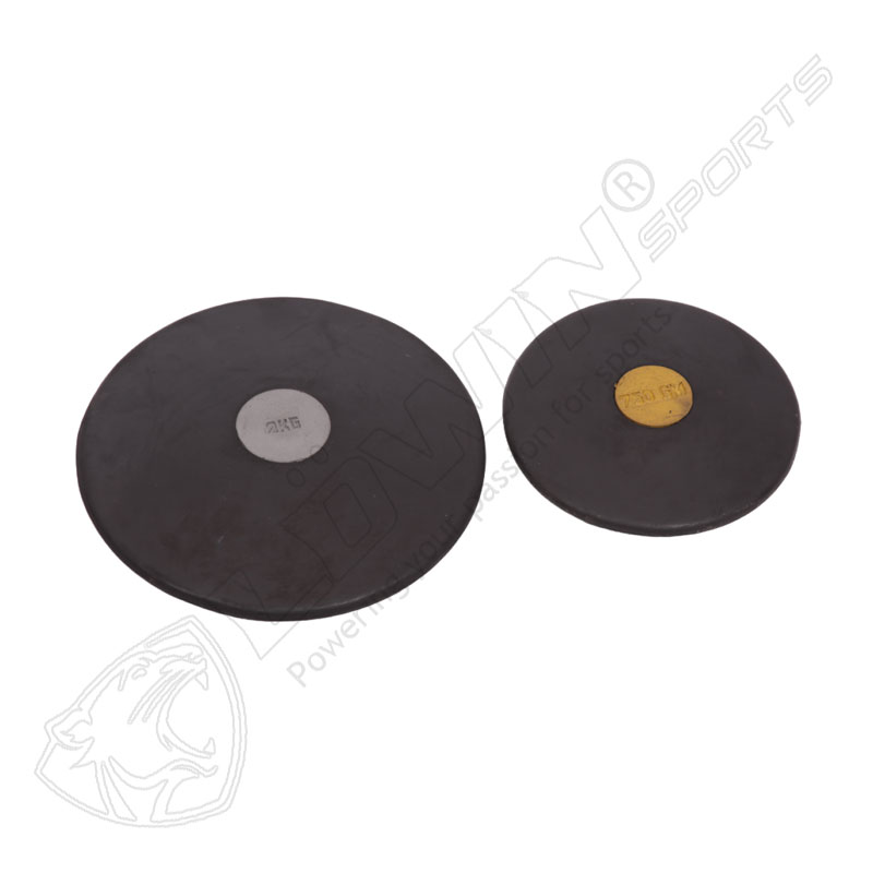 RUBBER DISCUS COLOURED CENTER'