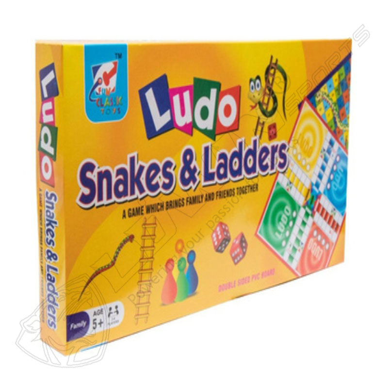LUDO - SNAKES & LADDER - YELLOW'