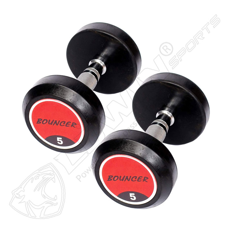 RUBBER ROUND DUMBELL '