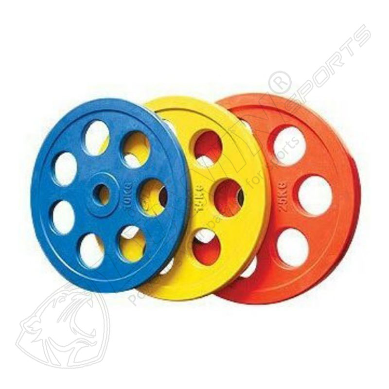 RUBBER WEIGHT LIFTING PLATE PRO'