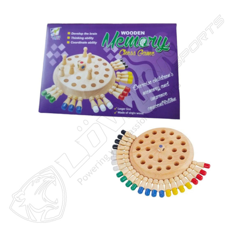 MEMORY CHESS WOODEN'