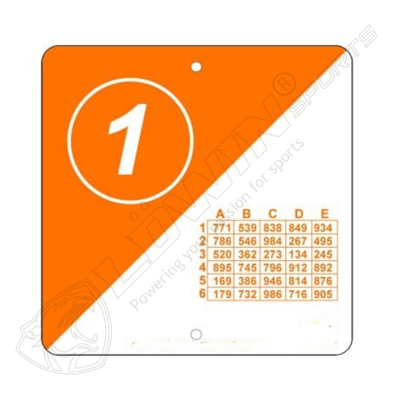 Plastic Check Point Markers Set of 10 '