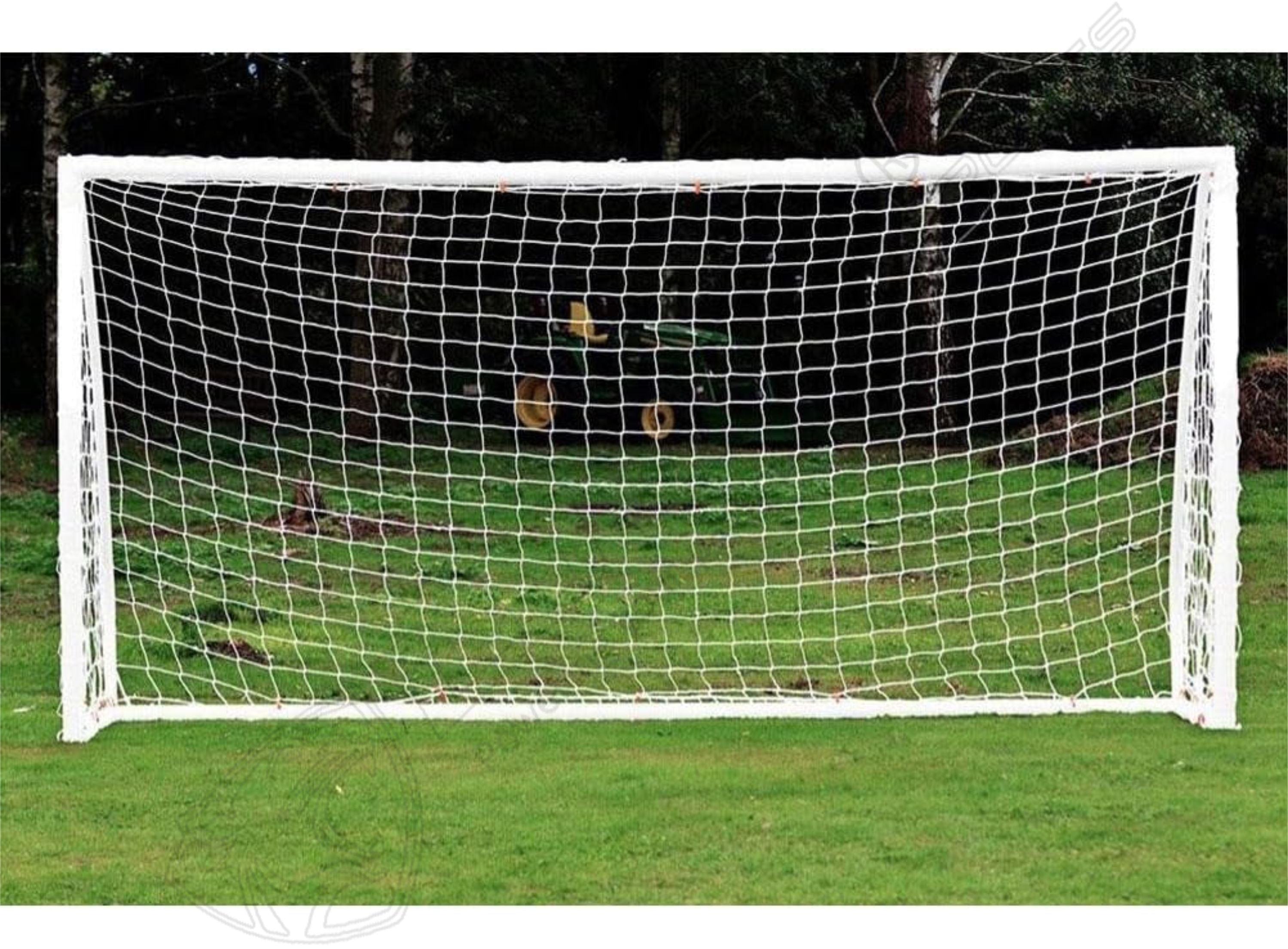  SQUARE MESH  SOCCER NET BRAIDED - OFFICIAL SIZE       '